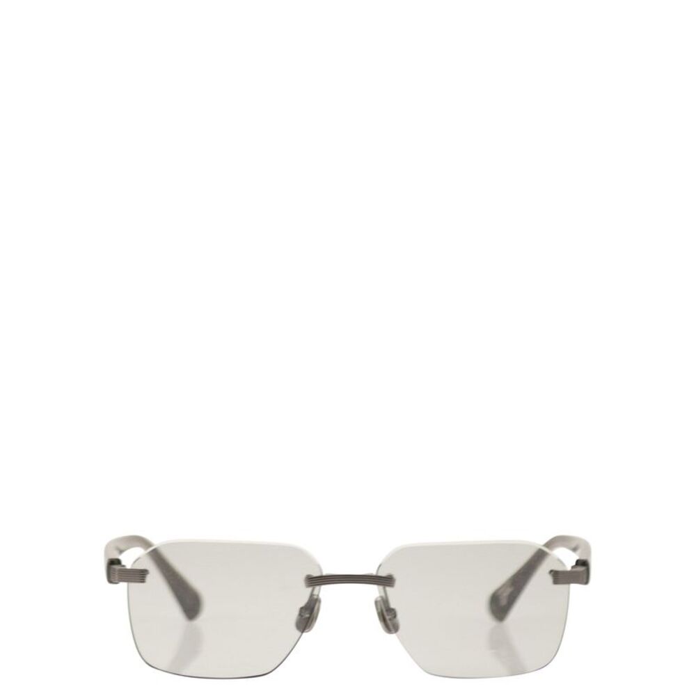 Brunello Cucinelli Men Rectangular Titanium Sungl… - image 1